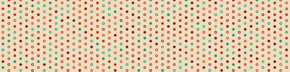 Abstract Color Halftone Dots generative art background illustration