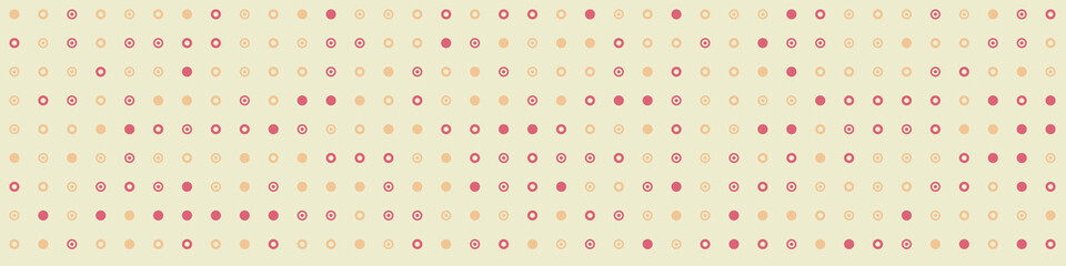Abstract Color Halftone Dots generative art background illustration