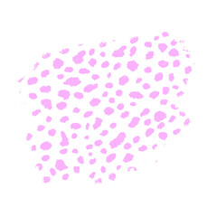 Purple Dalmatian Pattern Background