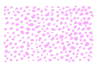 Purple Dalmatian Pattern