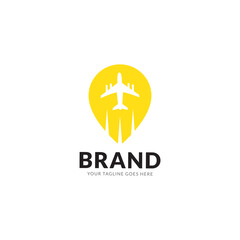 Air travel logo template. Travel logo. Airplane logo