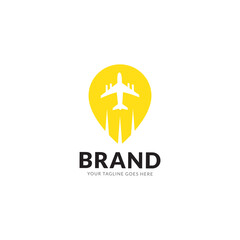 Air travel logo template. Travel logo. Airplane logo