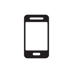 Smartphone Icon Vector Illustration Style