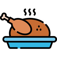 Thanksgiving Turkey Icon