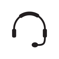 Headphone Icon Vector Illustration Design