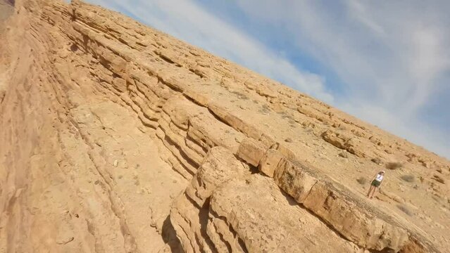 Thrilling drone flight at Marble Canyon, Colorado River, Arizona