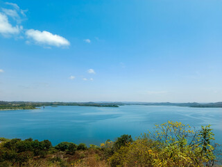 Lake and blue Sky