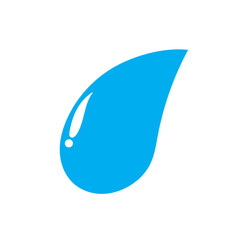 natural water logo vector template