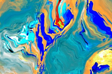 abstract colorful background fluid artwork