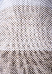Knitted sweater background close up