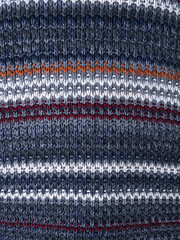 Knitted sweater background close up