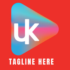 This is a 3d gradient logo, you can easily edit whatever you want to do
