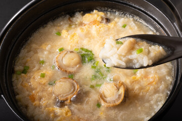 ホタテ雑炊
