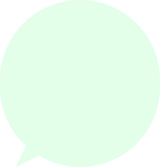 green speech bubbles on transparent background . chat box or chat vector square and doodle message or communication icon Cloud speaking for comics and minimal message dialog