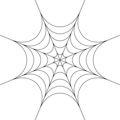 spider web isolate , halloween concept