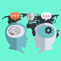 art illustration design concept symbol icon logo new idea brainstorm strategy business