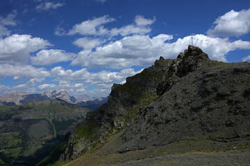 Fototapeta premium Mesolina Peak, Padon area, Dolomites, Italy