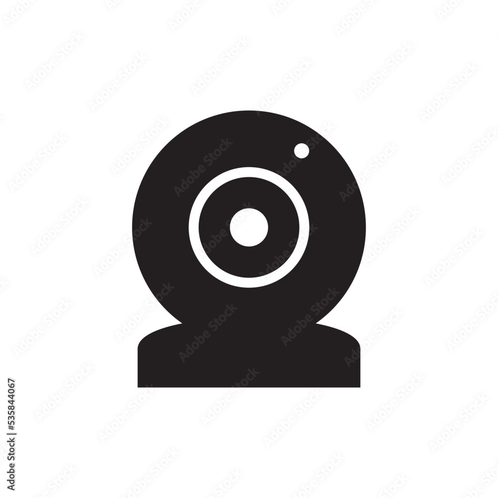 Wall mural Webcam Icon Vector Illustration Design