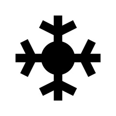 Fototapeta premium Snowflake Vector Icon
