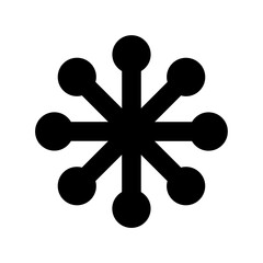 Snowflake Vector Icon