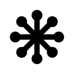 Snowflake Vector Icon