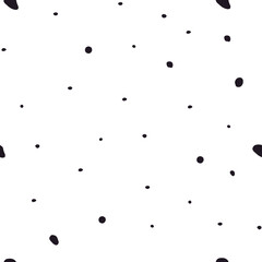 black ink splat seamless background