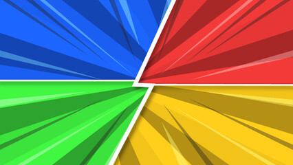 colorful sunburst background