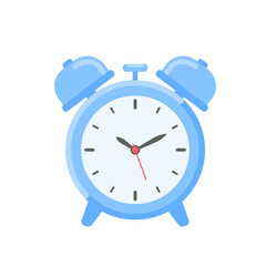 Loud alarm clock alerts wake up time and schedule.