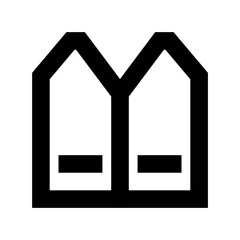 Waistcoat Vector Icon