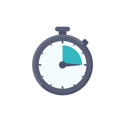 Stopwatch to set reminder time for product promotion schedule.