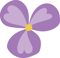 Flat Flower Minimal Doodle Decorate