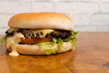 Ultra Smash Burger, Real fast food photos