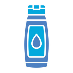 Shampoo Glyph Two Color Icon