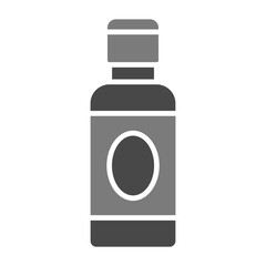 Deodorant Greyscale Glyph Icon