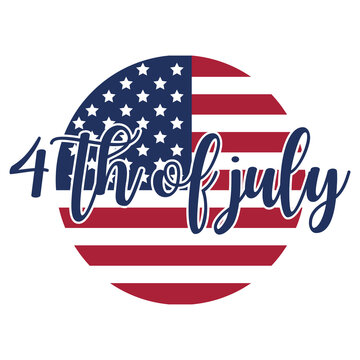 happy 4th of july graphic design