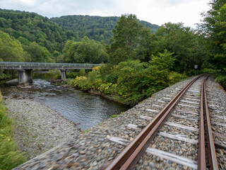 railway bridge over river