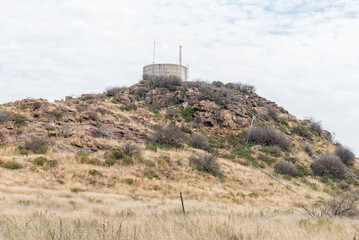 A hill with a water reservoir, in Hanover