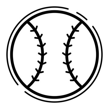 recommend clip art: baseball outline icon
