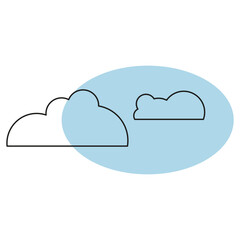 Clouds icon [Travel pack]