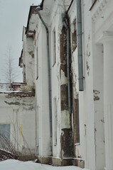 Ruins are the remains of a destroyed building, structure, a group of them, or an entire settlement.