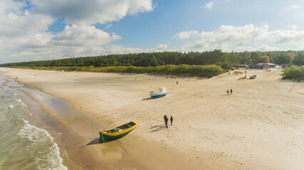Plaża z drona Jantar © Marcin