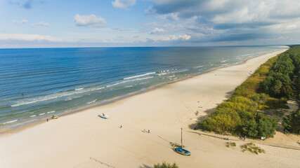 Plaża z drona Jantar © Marcin