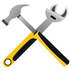 hammer and screwdriver	