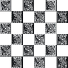 set of black and white patterns