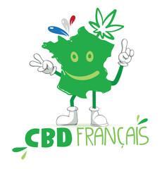 mascotte CBD français - CBD de France