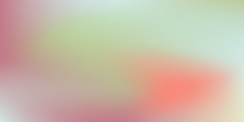 Gentle fresh gradient with waves of different colors. Complex gradient of different colors, horizontal image. Vector gradient suitable for the Internet and printing.