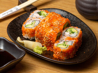 sushi rolls