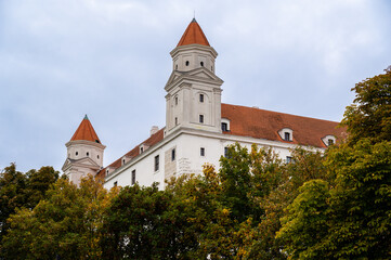 Obraz premium View of Bratislava Castle, Slovakia