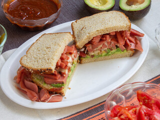 ham and sandwich