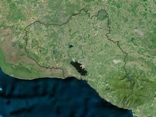 Cienfuegos, Cuba. High-res satellite. No legend